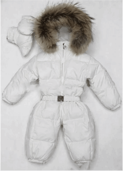 Thickened One-Piece Super  Warm  Cotton  Coat  baby