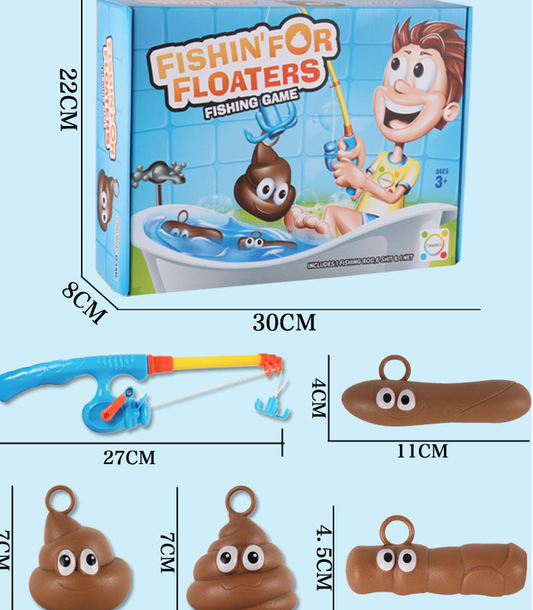 Rescue Poop Fishing Game family party game gift