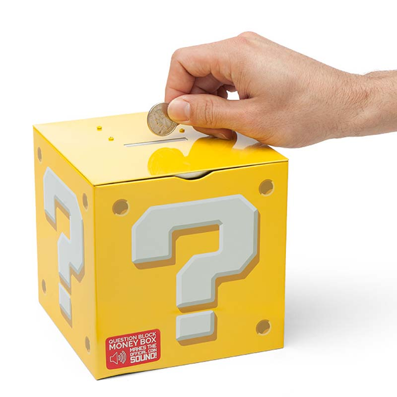 Super Mario Ceramic Mug and Sound Coin Bank Cup