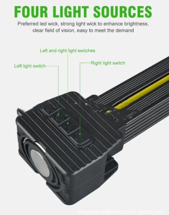 Power Torch Work Light mechanic car fix magnetic