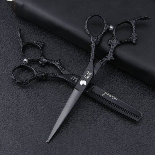 Hair Dressing Cutting Tools Hair Scissors Dragon Handle Scissors