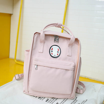 Women's Summer Couple Shoulder Backpack bag laptop pocket