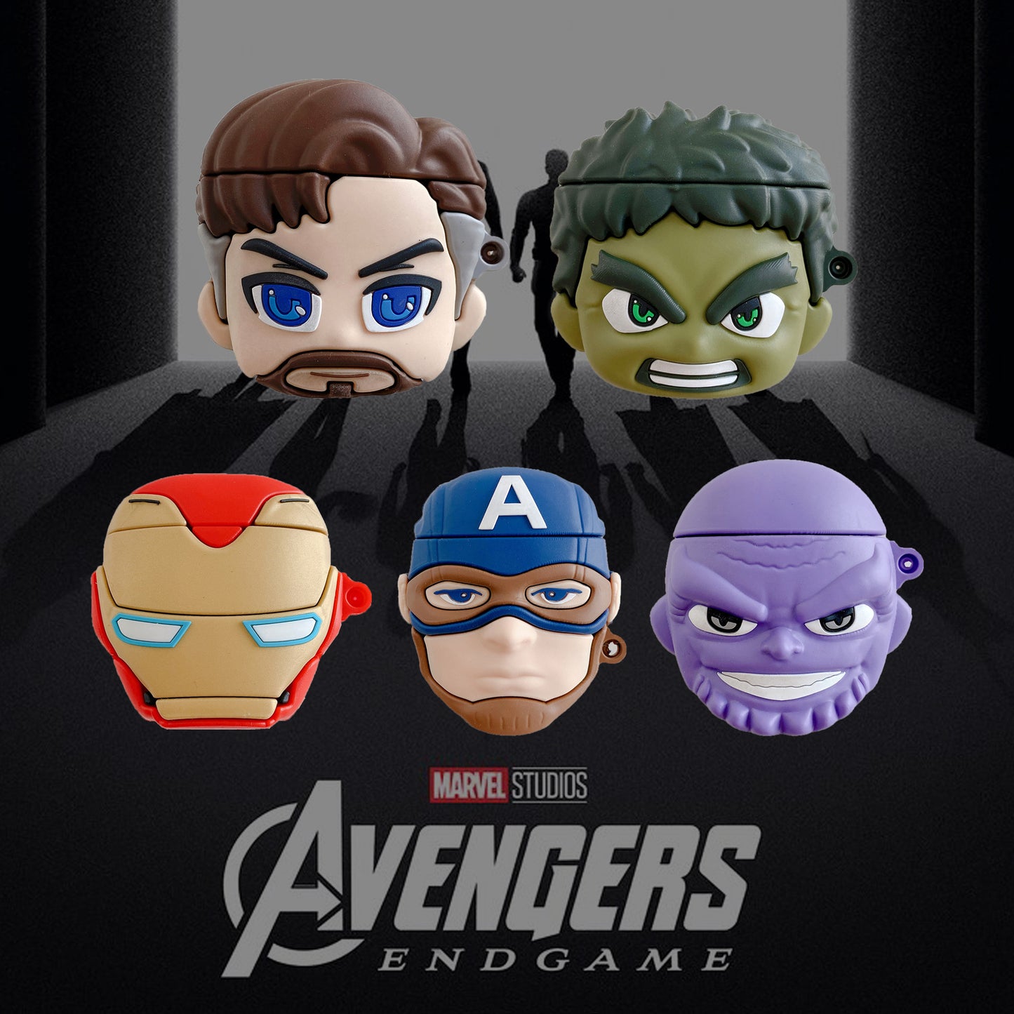 Marvel Series Silicone Case for AirPods 3 Iron Man Hulk Doctor Strange Thanos