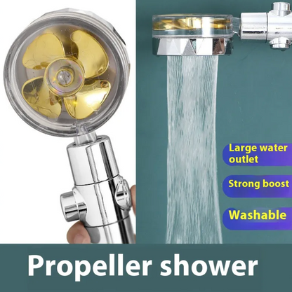 High pressure Turbo Handheld Shower head with filter