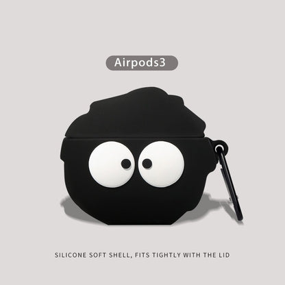 3D Cartoon Monster Silicone Earphone Case for AirPods