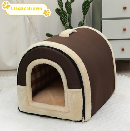 Portable Handle Pet dog cat Bed