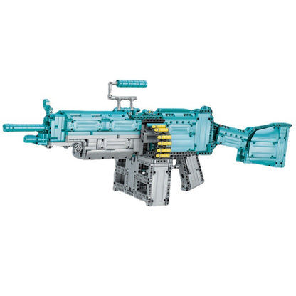 M249 Electric Building Block Gun Toy - MOC Tech Set