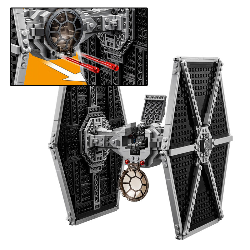 Star Wars TIE Fighter Building Model Kit (Cross-Border)