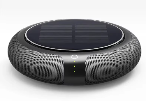 Car solar power air purifier 5V USB