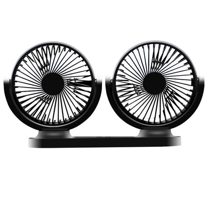 12V/24V USB Car Fan for Heavy Trucks