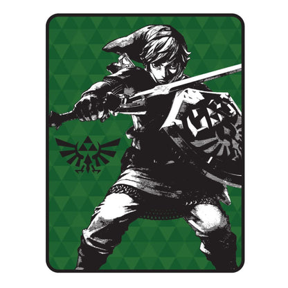 Franco Collectibles The Legend of Zelda Retro Video Game Bedding Super Soft Micro Raschel Throw 46 in x 60 in (Official Licensed Product)