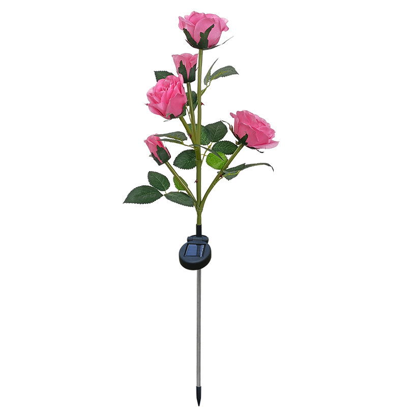 Solar-Powered LED flower shape Garden Light
