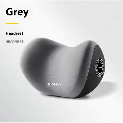 Car Memory Foam Headrest & Waist Cushion