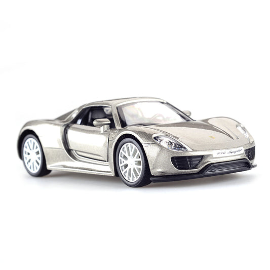 1:36 Porsche 918 Model Car with Opening Doors