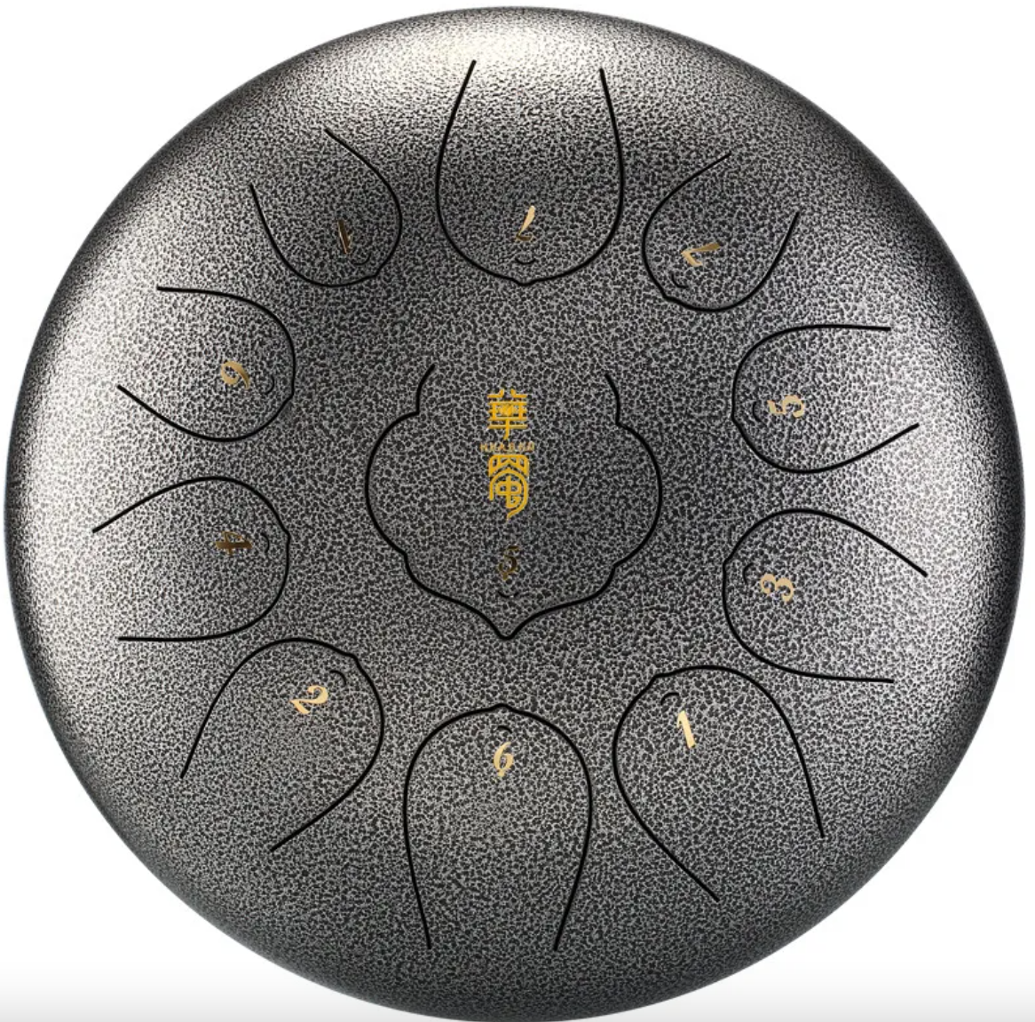 Steel Tongue Drum Percussion Instrument 11 13 15 tones multi colors sizes