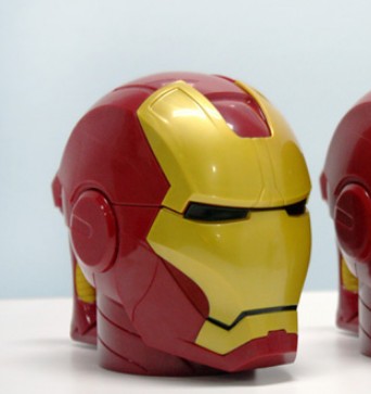 Star Wars 3D Mug - Darth Vader & Iron Man Design