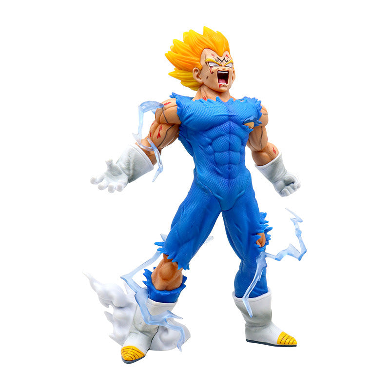 Dragon Ball Super Saiyan Action Figures - Goku & Vegeta
