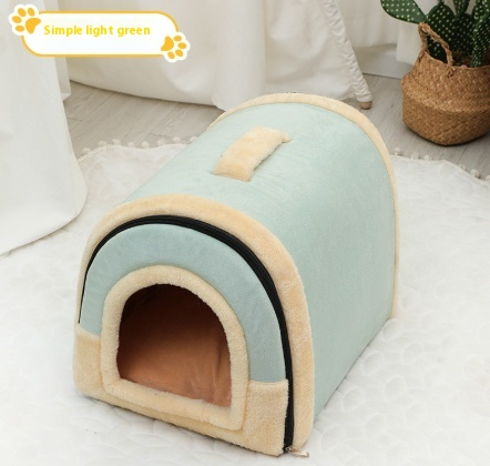 Portable Handle Pet dog cat Bed