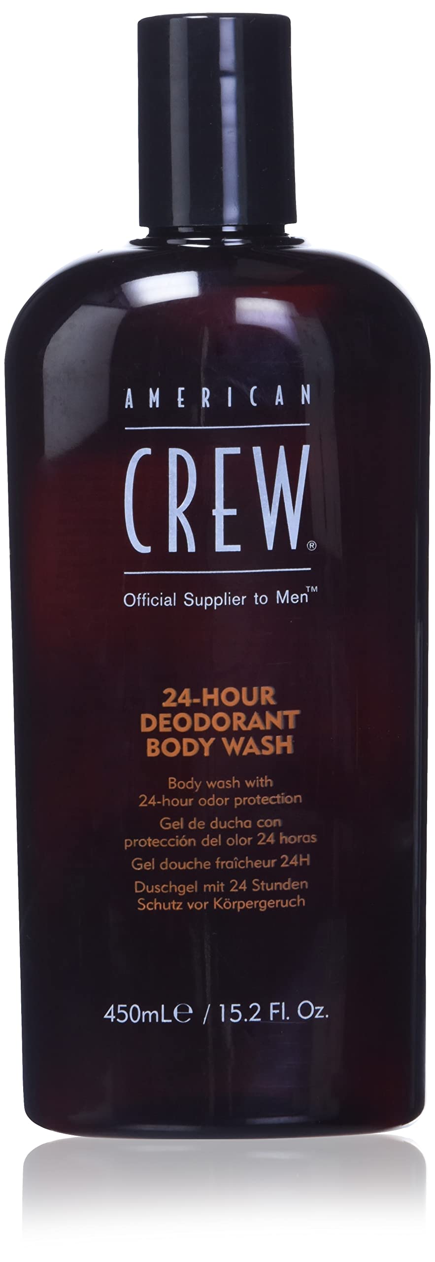 American Crew Mens Body Wash Body Wash with 24 Hour Odor Protection Deodorant Body Wash 15.2 Fl Oz