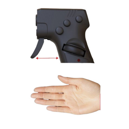 Vertical Gun Style Gaming Wired Mouse shooting game