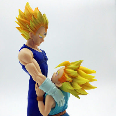 Dragon Ball Z Father-Son Trunks & Vegeta Figurine Set