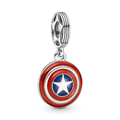 New Marvel Avengers Series Alloy Cartoon DIY Pendant