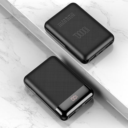 Mini Portable Power Bank 10000 MAH FAST Charging WITH BATTERY DISPLAY