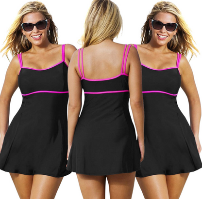 Sexy sporty Women Camisole Swimwear Dress outfit