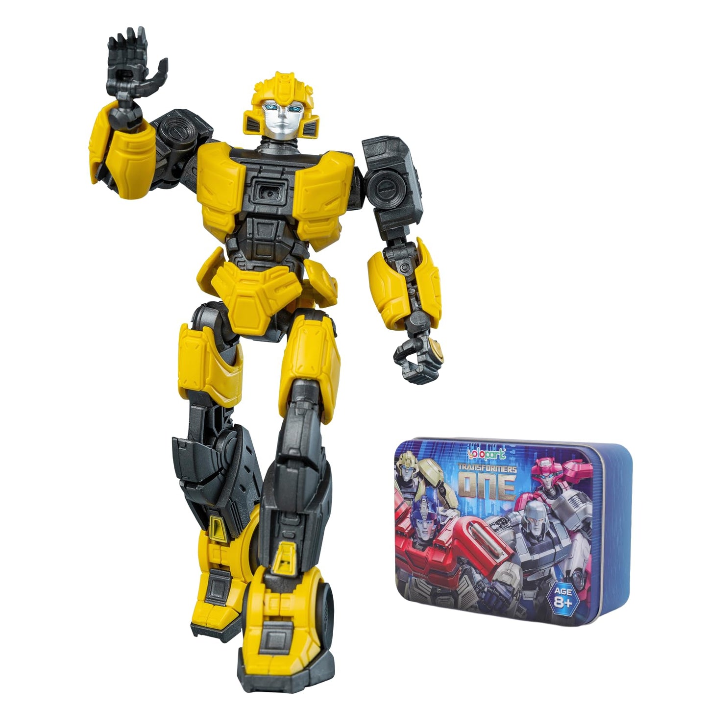 YOLOPARK Bumblebee Transformers Toy (B-127) Cog-Less Mode 4.92 Inch Highly Articulated Transformers One Toys for Boys Girls 8 Years Old and UpNo Converting
