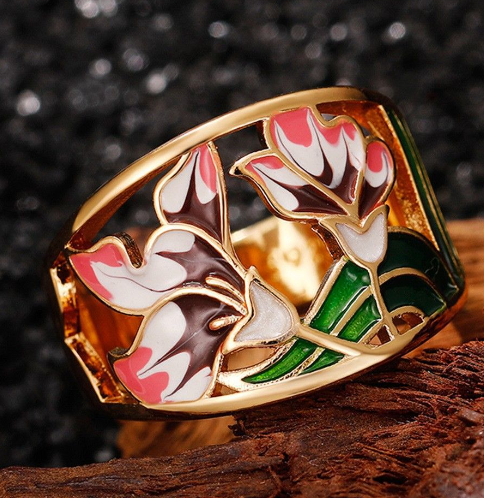 Stained Glass Ring | Stunning Artwork (One Piece)