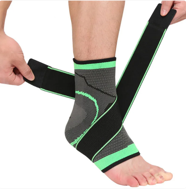Sports Ankle Support Brace for Running Basketball Mountaineering Compression Sleeve Injury Prevention