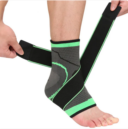 Sports Ankle Support Brace for Running Basketball Mountaineering Compression Sleeve Injury Prevention