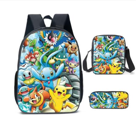 Pokemon Backpack school bag for Student