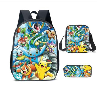 Pokemon Backpack school bag for Student