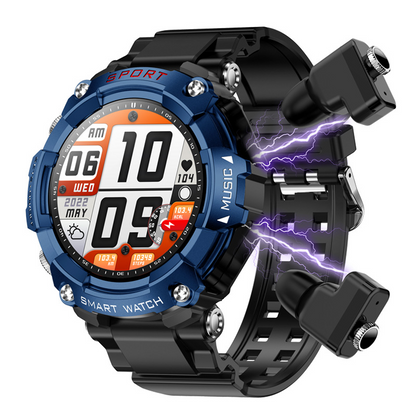 Smart Watch built-in MP3 player built in wireless Bluetooth headphones