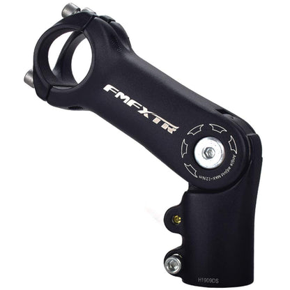 FOMTOR 31.8mm Adjustable Stem 0~90 Degree 110mm MTB Adjustable Bike Stem for (1.25") Handlebar Suitable for Most of Mountain bike Road bike BMX