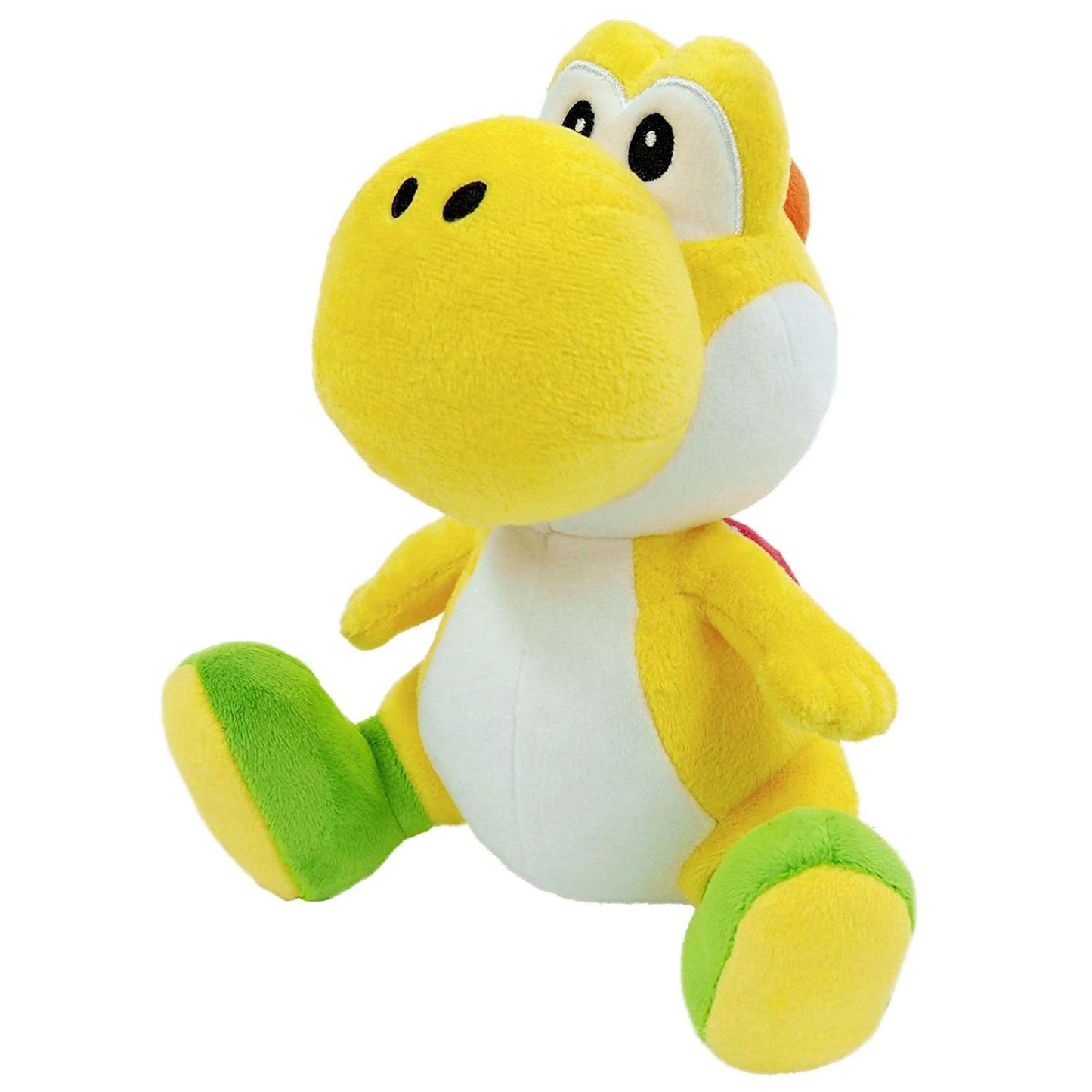 Little Buddy 1220 Super Mario All Star Collection Yellow Yoshi Plush 7"