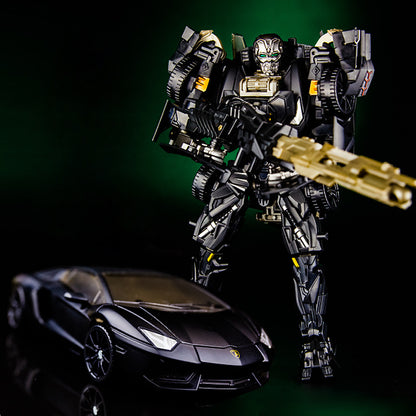 KBB Dark Edition Transformer Lamborghini Robot Model