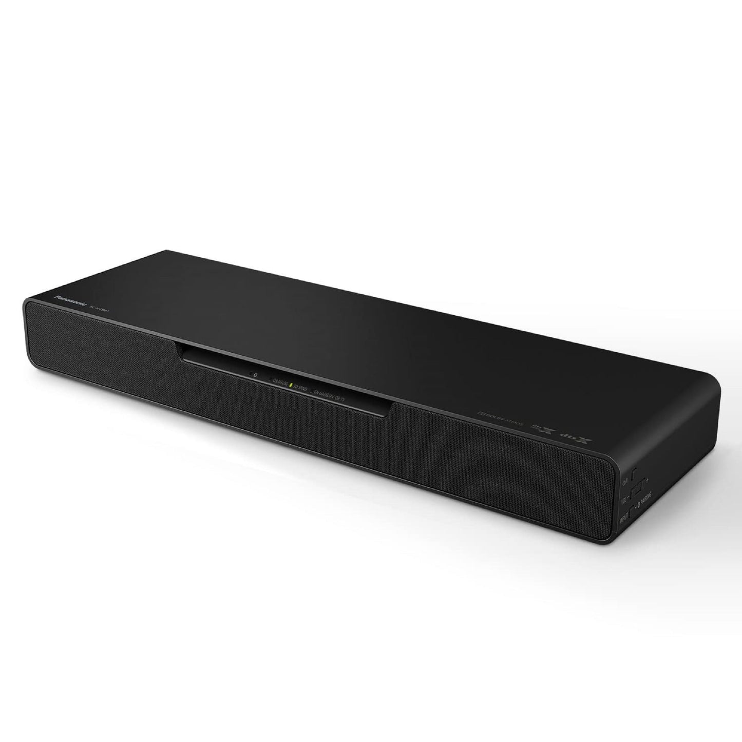 Panasonic SoundSlayer Dolby Atmos Soundbar for TV with Built-in Subwoofer Small Home Audio Bluetooth-Enabled Speaker Hi-Res Sound (SC-HTB01)Black