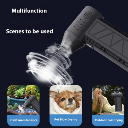 Portable USB Brushless Motor Fan USB rechargable