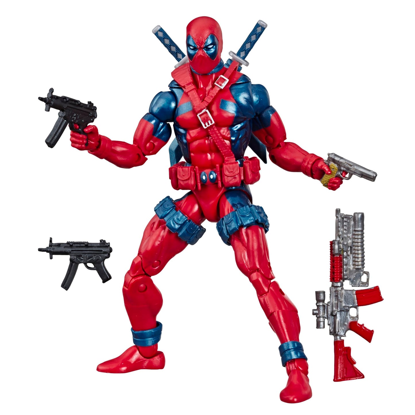 Marvel Legends Series Deadpool Marvel Comics Uncanny X-Men X-Force Retro Collectible 6 Inch Action Figure for Adults Ages 14 and Up