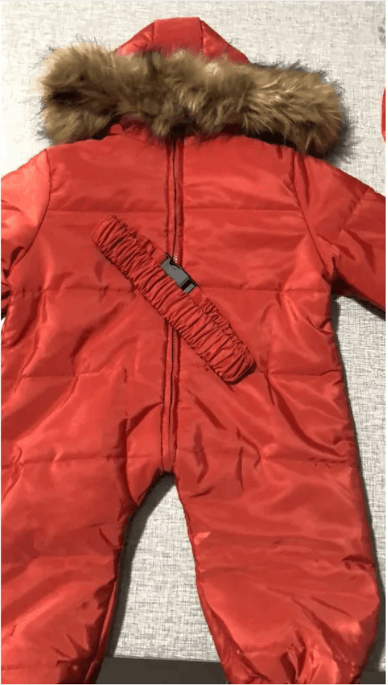Thickened One-Piece Super  Warm  Cotton  Coat  baby
