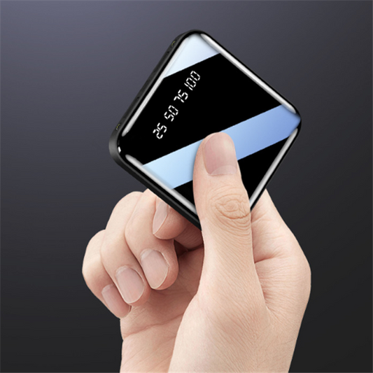 Mirror Surface Power Bank 10000 - 20000 mAh Mini Charger