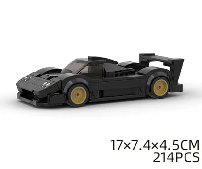 Kids Sports Car bricks building Set