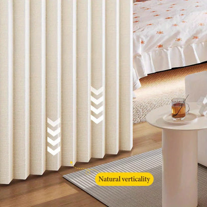 Living Room Bedroom Divider Curtain, Privacy Partition Panel for Closet, Doorway and Office Corner Space Decor