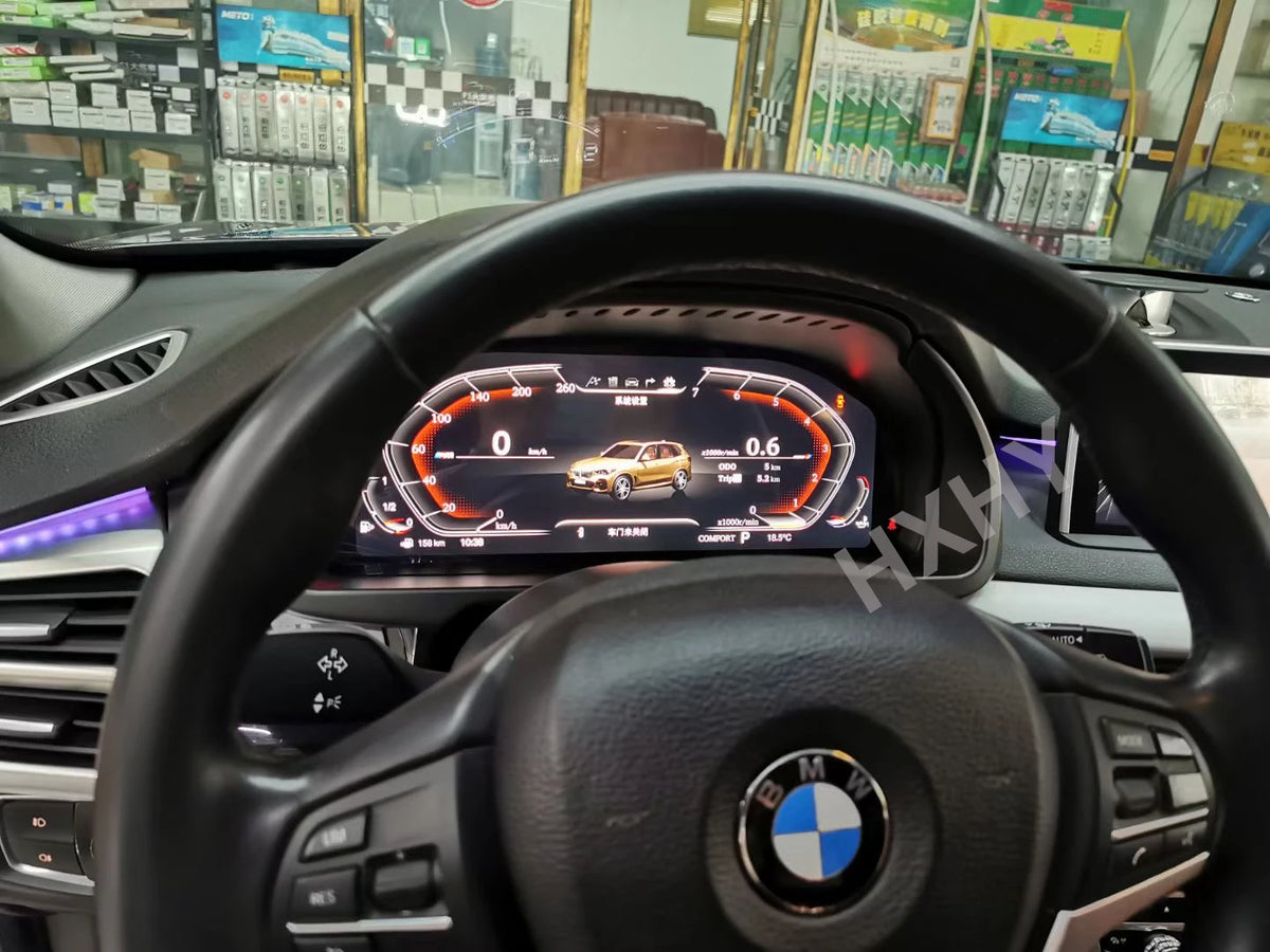 2025 Latest Original Car Digital Cluster Instrument for BMW X3 X4 F25 F26 2011-2017 LCD Speedmeters Dashboard Player