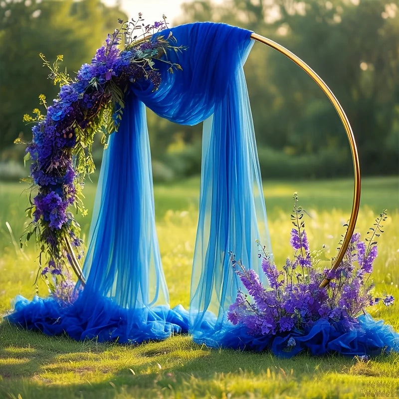 1 Piece of Wedding Arch Hanging Mesh, Wedding Tulle Fabric, Ceremony Decoration, Bridal Shower, Ceiling Decoration