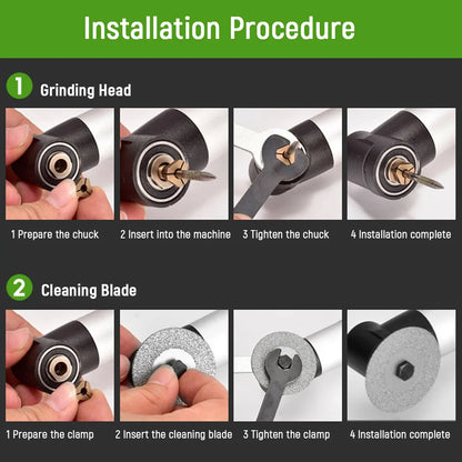 Electric Ceramic Tile Beauty Sewing Tool Electric Angle Grinder 6Speeds 90° Elbow Grout Cleaning Machine Grinder Sander Polisher