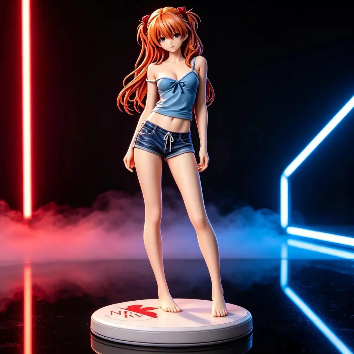 Urban Streetwear Asuka Anime Game Peripheral Figure, Desktop Ornament, Bestselling Toy Gift