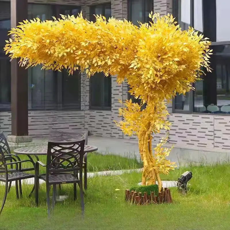 Artificial Plants Peach Tree Cherry Tree Maple Tree Fake Flowers Wedding Hotel Exhibition Living Room Decoration Ornaments